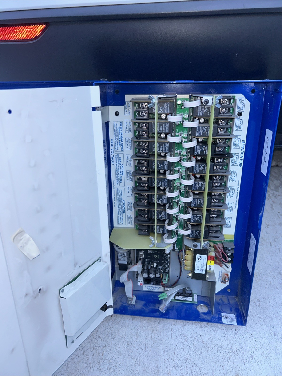 Lighting Control The Blue Box Smart Relay Panel GR1416LT 8/16 Relay