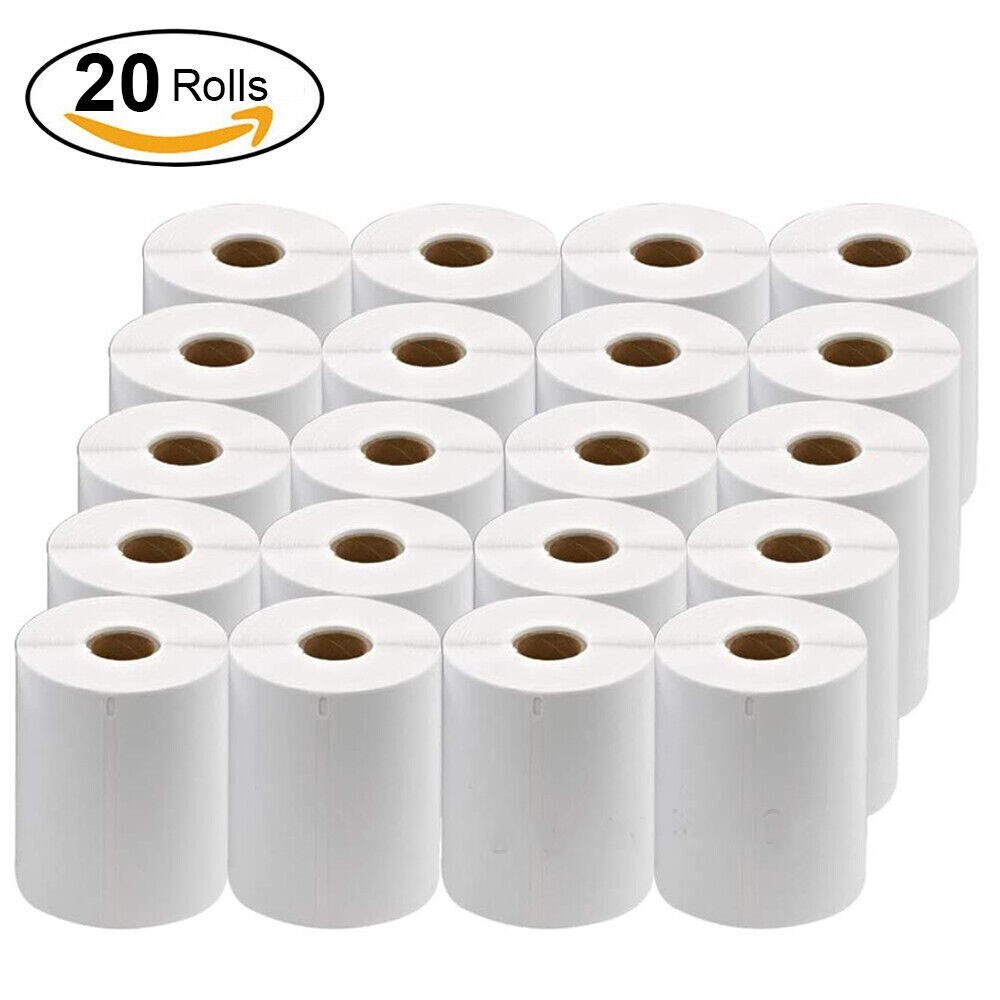 20 Rolls DYMO 4XL Labels Direct Thermal Shipping Labels 4″x6″ 1744907 Compatible