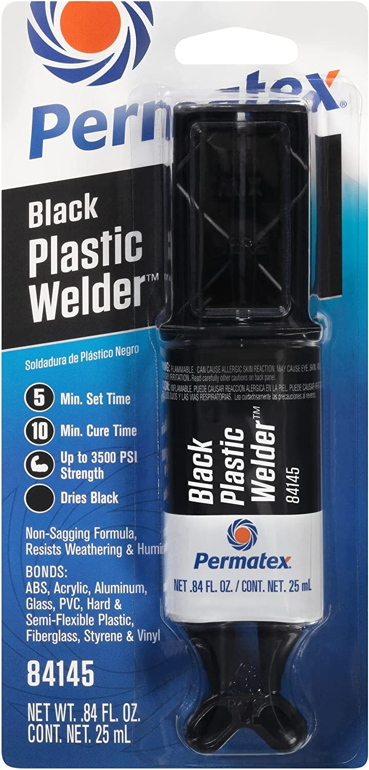 Permatex 84145 Permapoxy Black Plastic Weld – 0.84 fl. oz. Free Shipping