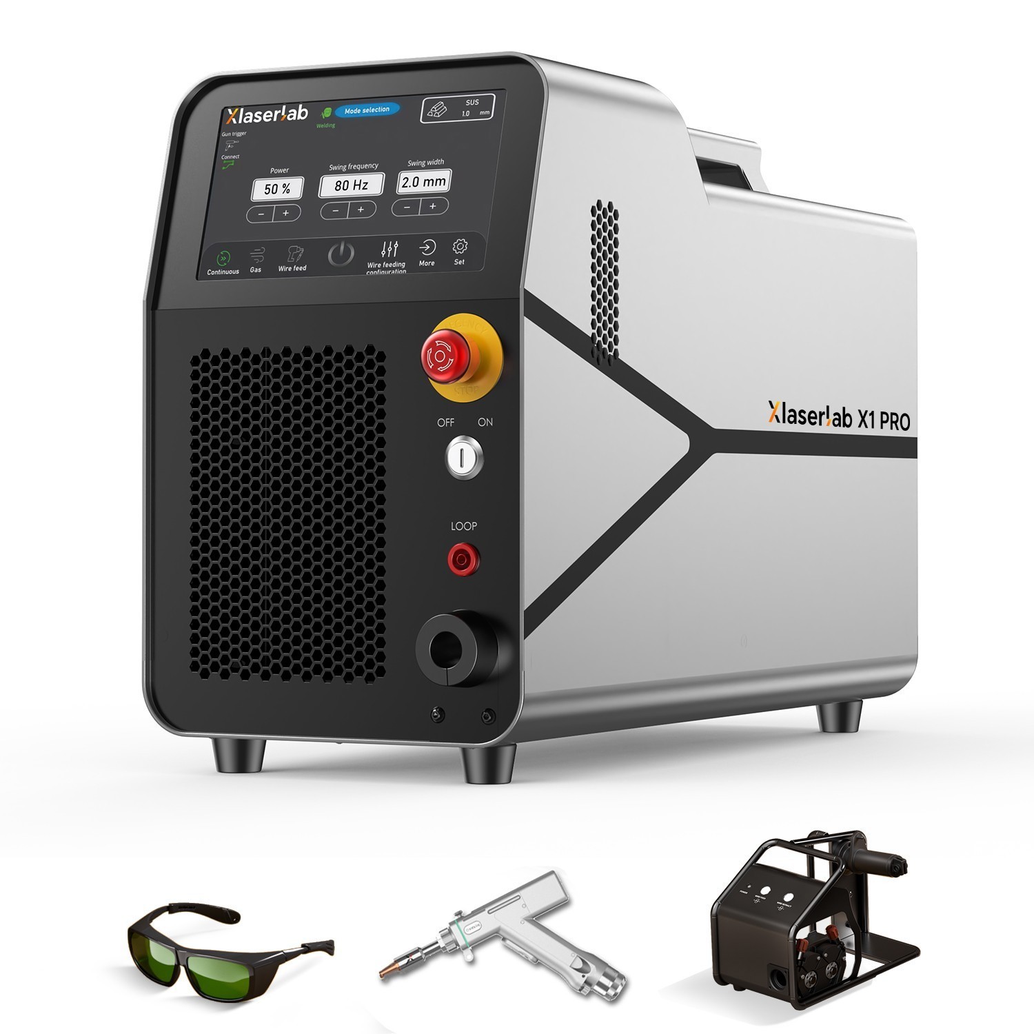 Xlaserlab X1pro 700W Laser Welding Machine – 6-in-1 Handheld Fiber Laser Welder