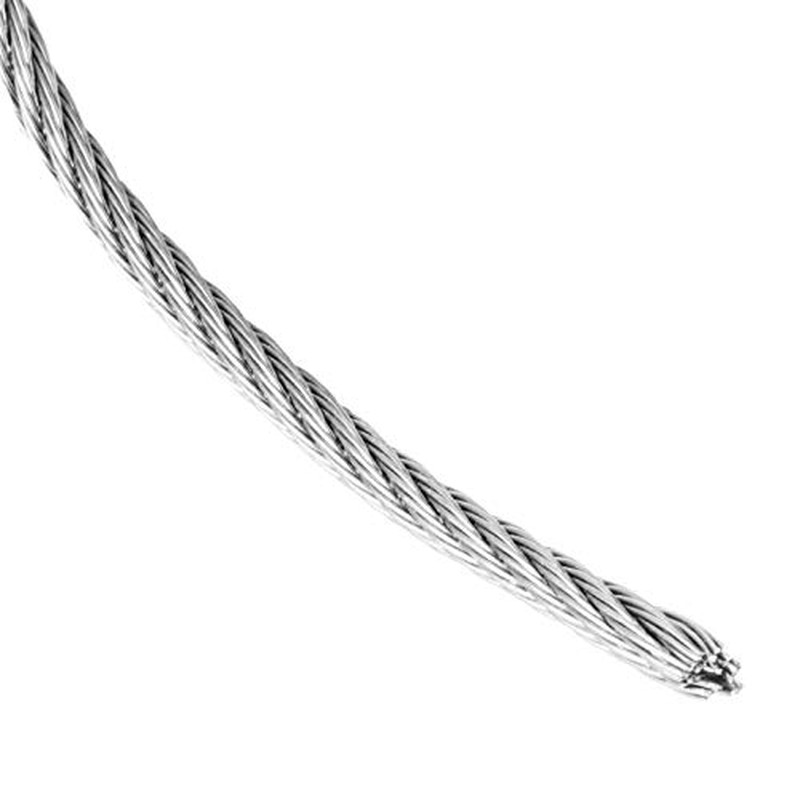 1/16 inch Stainless Steel 304 Aircraft Cable Wire Rope Marine Grade, 33 FT Lengt