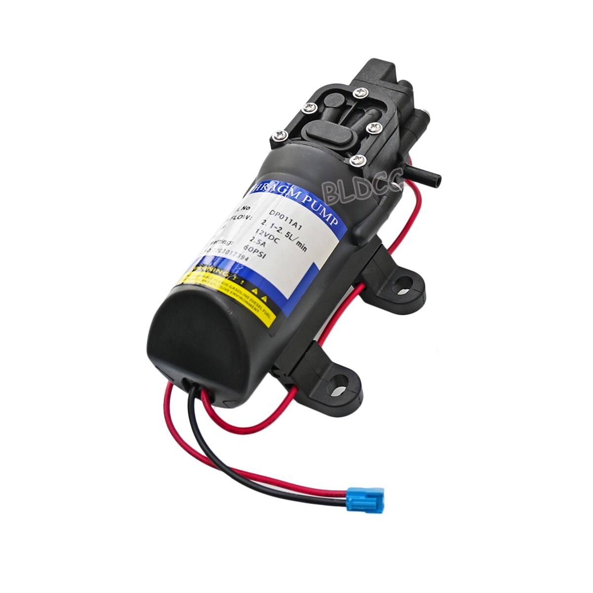2PCS DC12V Water Pump 60PSI Self Priming Sprayer Diaphragm Pump Automatic Switch