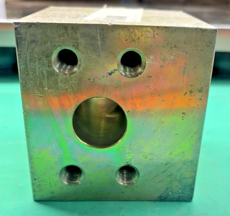 NEW 308962 HYDRAULIC MANIFOLD PORT TEE-BLOCK◼️FREE SHIPPING◼️