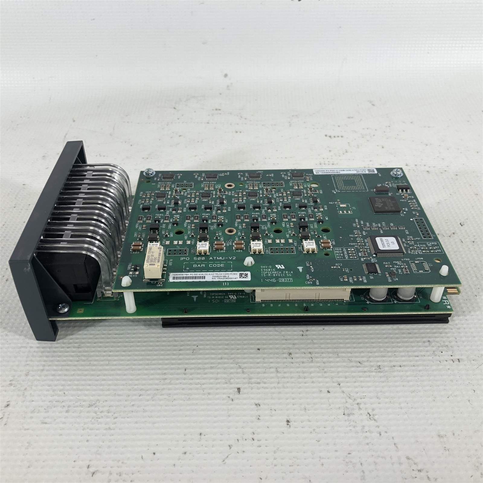 Lot of 4 Avaya IP Office 500 DS(1-6) ATMV2 Combination Card w/ 4 Analog Trunks