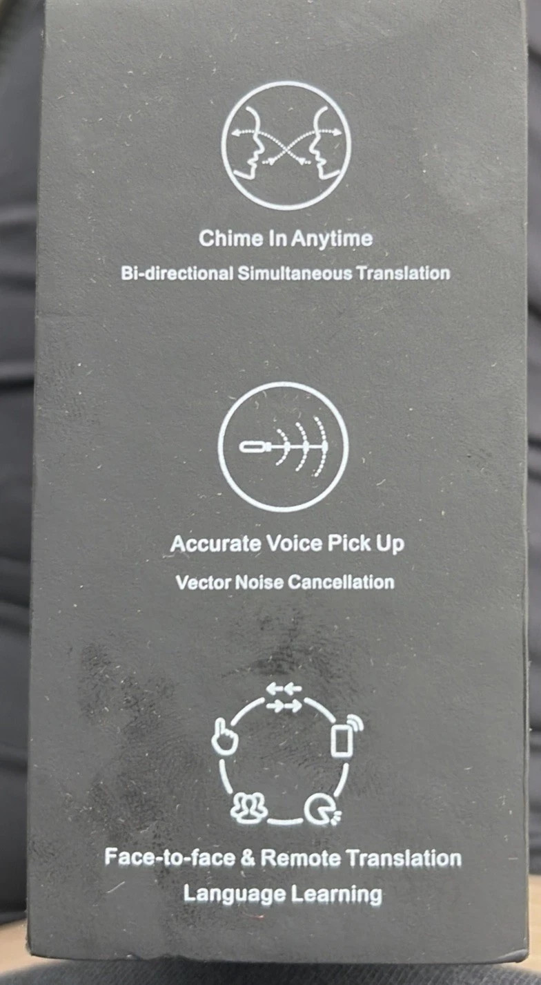 Timekettle WT2 Edge Translator Device Bidirectional Earbuds 40 Languages