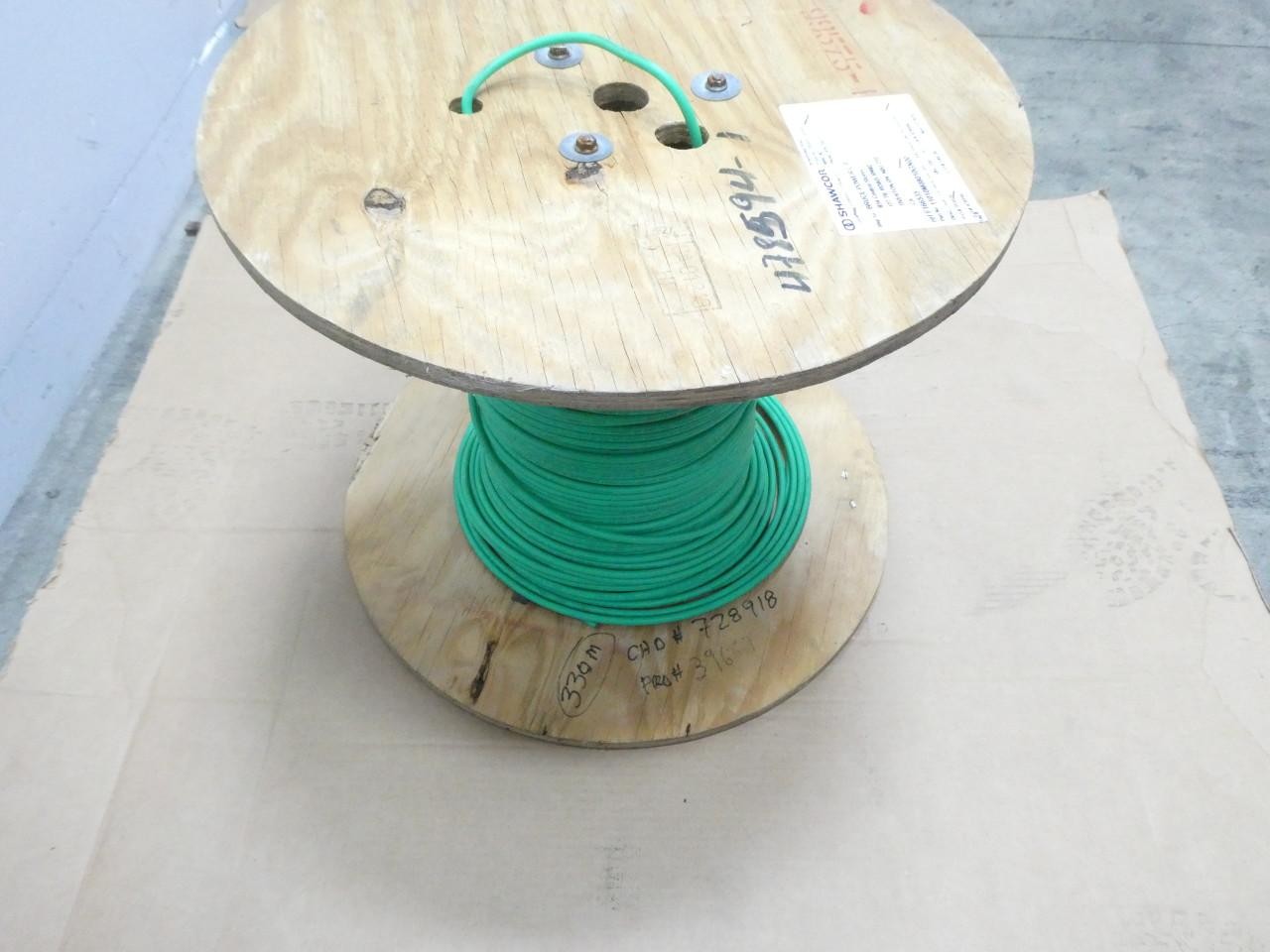 Shawcor 11010M08010GN00 Ns Rwu90 Green Single Conductor Wire 8awg 330m