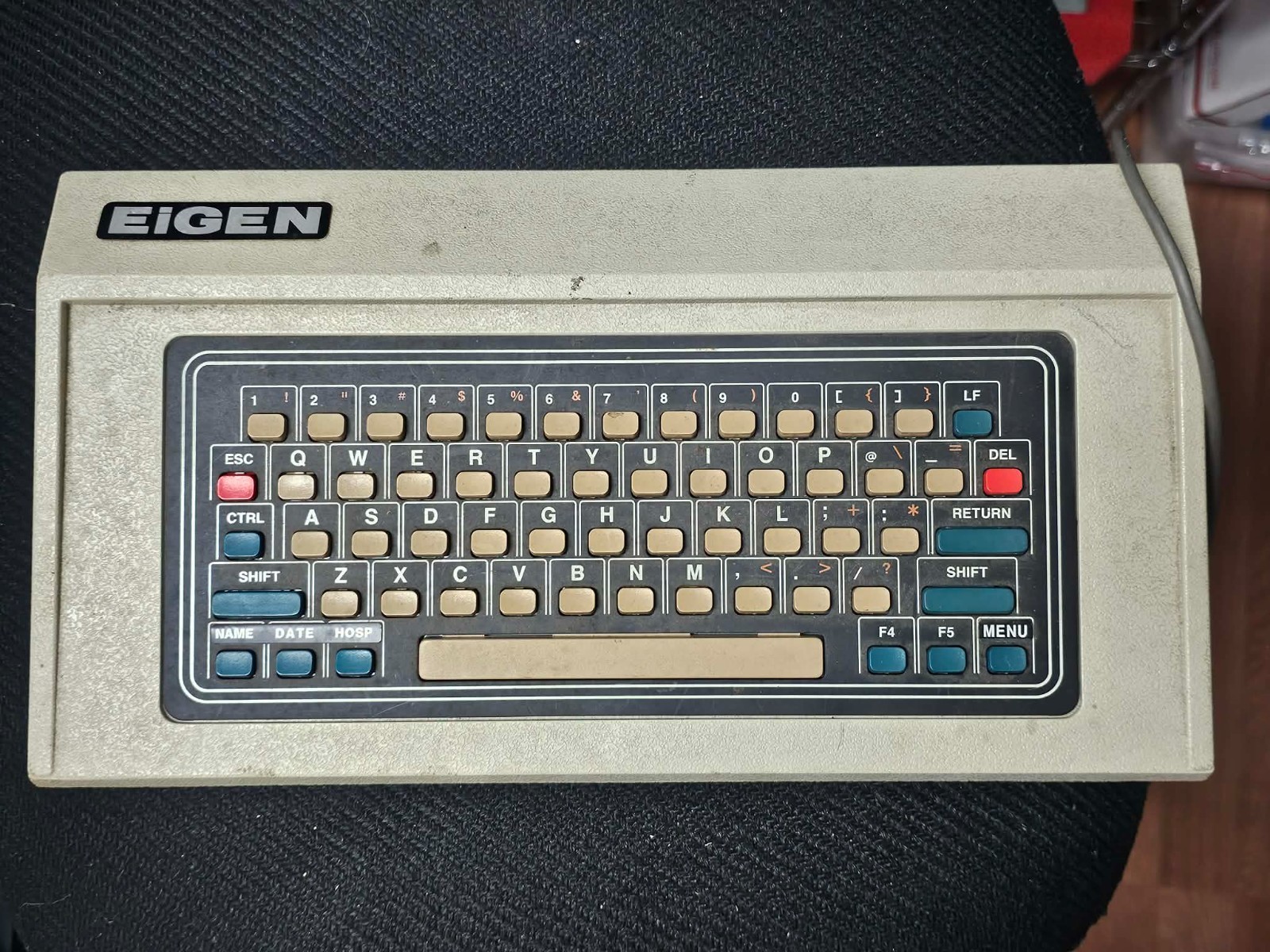 Vintage Retro Terminal EiGen ADVANCED INPUT DEVICES Keyboard 9200-1474?d 9370