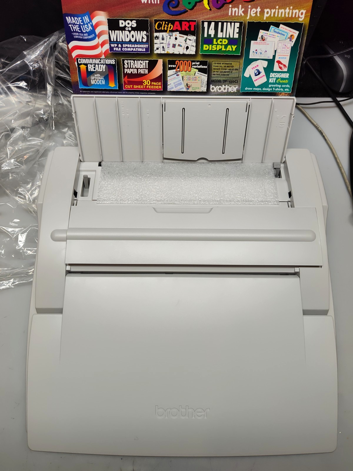 BNIB MINT BROTHER DP-530CJ Desktop Publisher NEVER USED, FULL SET