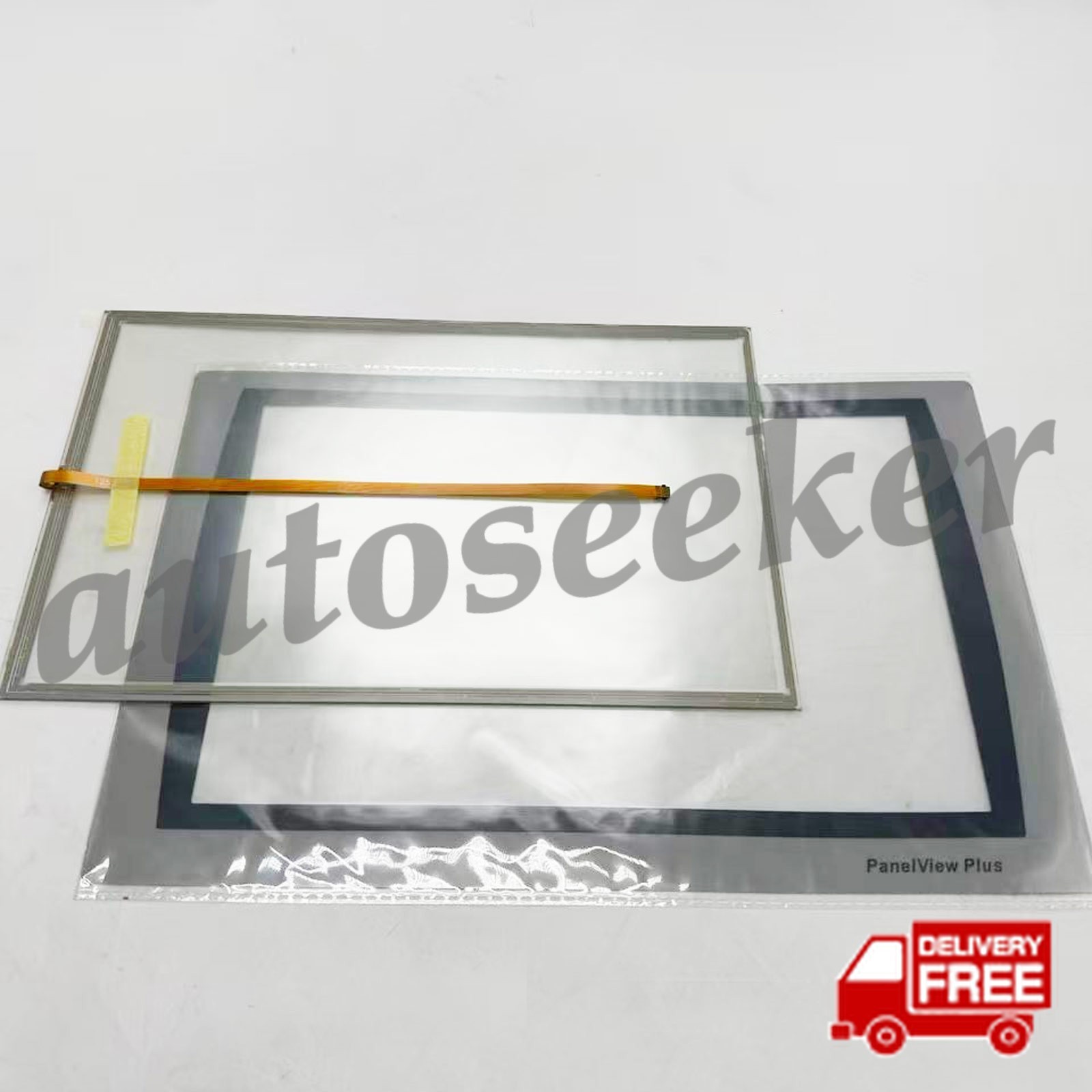 New Touch Screen Panel with Overlay 2711P-T12W22D9P-A 2711P-T12W22D9P-B for SER