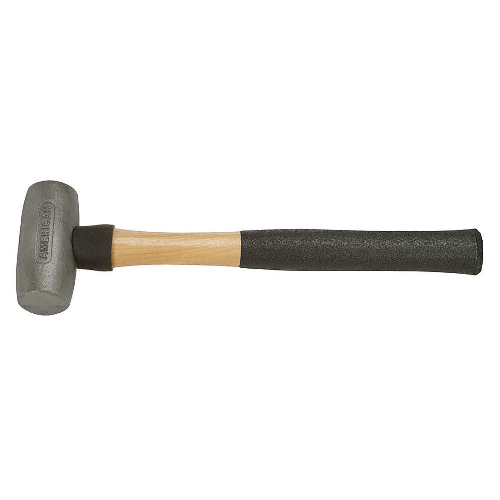 AMERICAN HAMMER AM4ZNWG Sledge Hammer,4 lb.,14 In,Wood 21YU83