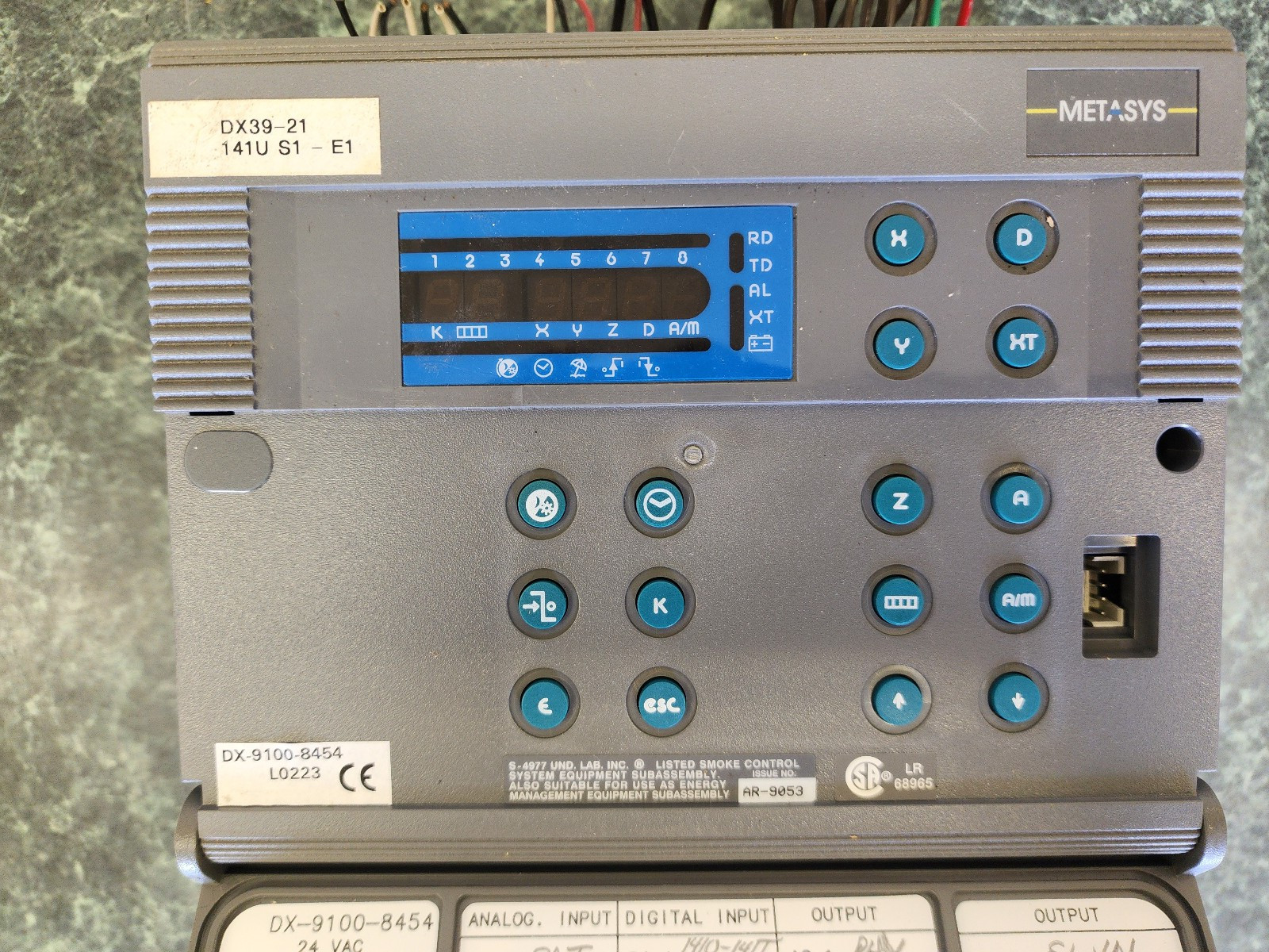 Johnson Controls DX-9100-8454 Metasys Controller – Used
