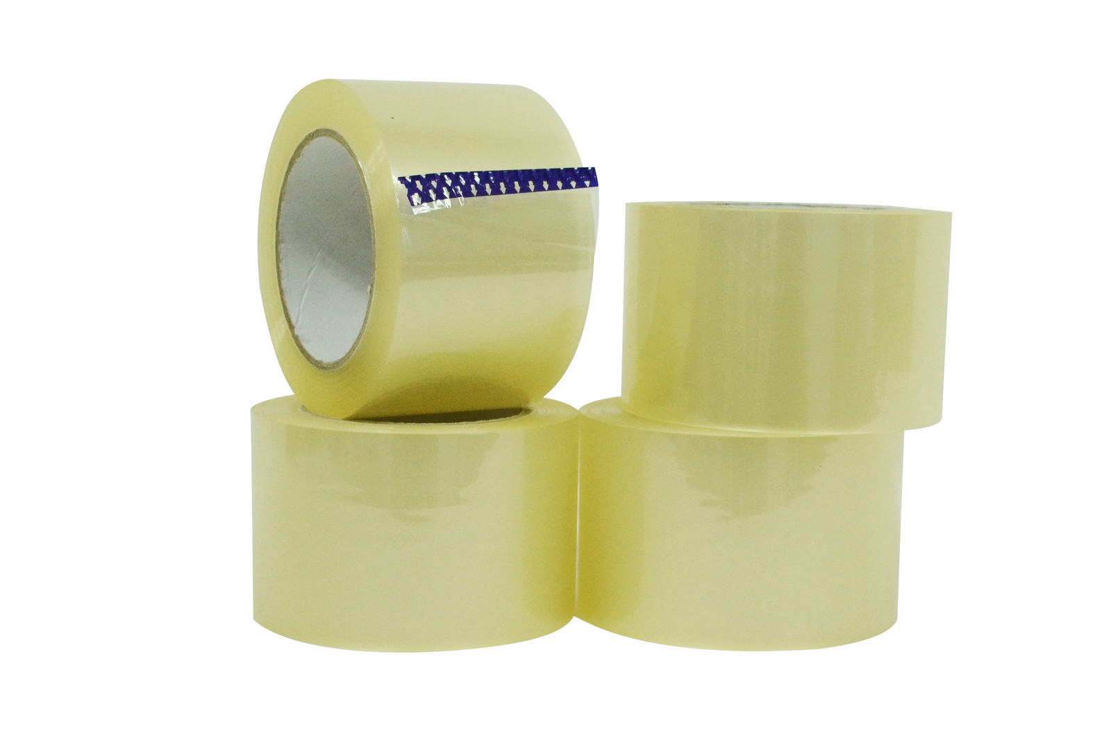 Industrial Shipping Box Packaging Tape, Clear – 3″ in. x 110 yds