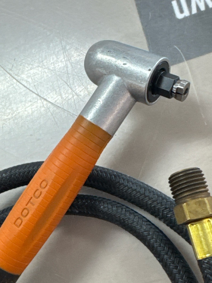 DOTCO Industrial Right-Angle Grinder 12R0380-18 Gearless, 80,000RPM