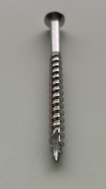 #10 x 3-1/2″ 304 Stainless Steel Star Drive Deck Screws – Qty: 1000