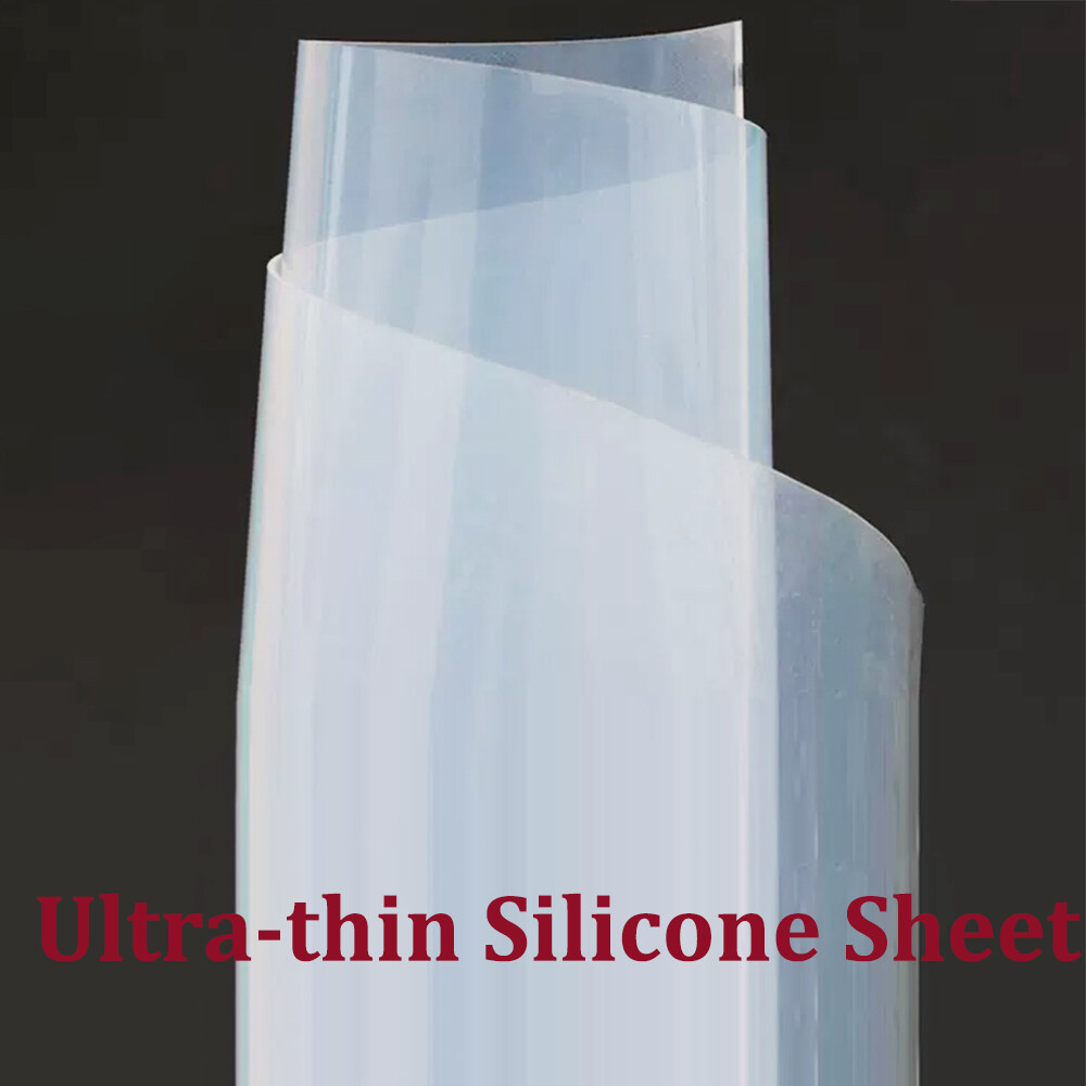 Transparent Silicone Sheet Ultra -Thin High Temp. Resistant Thickness 0.1MM–1MM