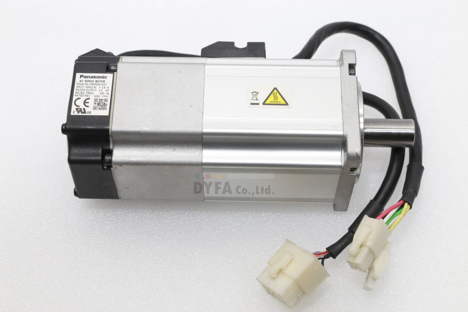 PANASONIC Used MSMD041S2T AC Servo Motor 400W MOT-I-4262=9R38