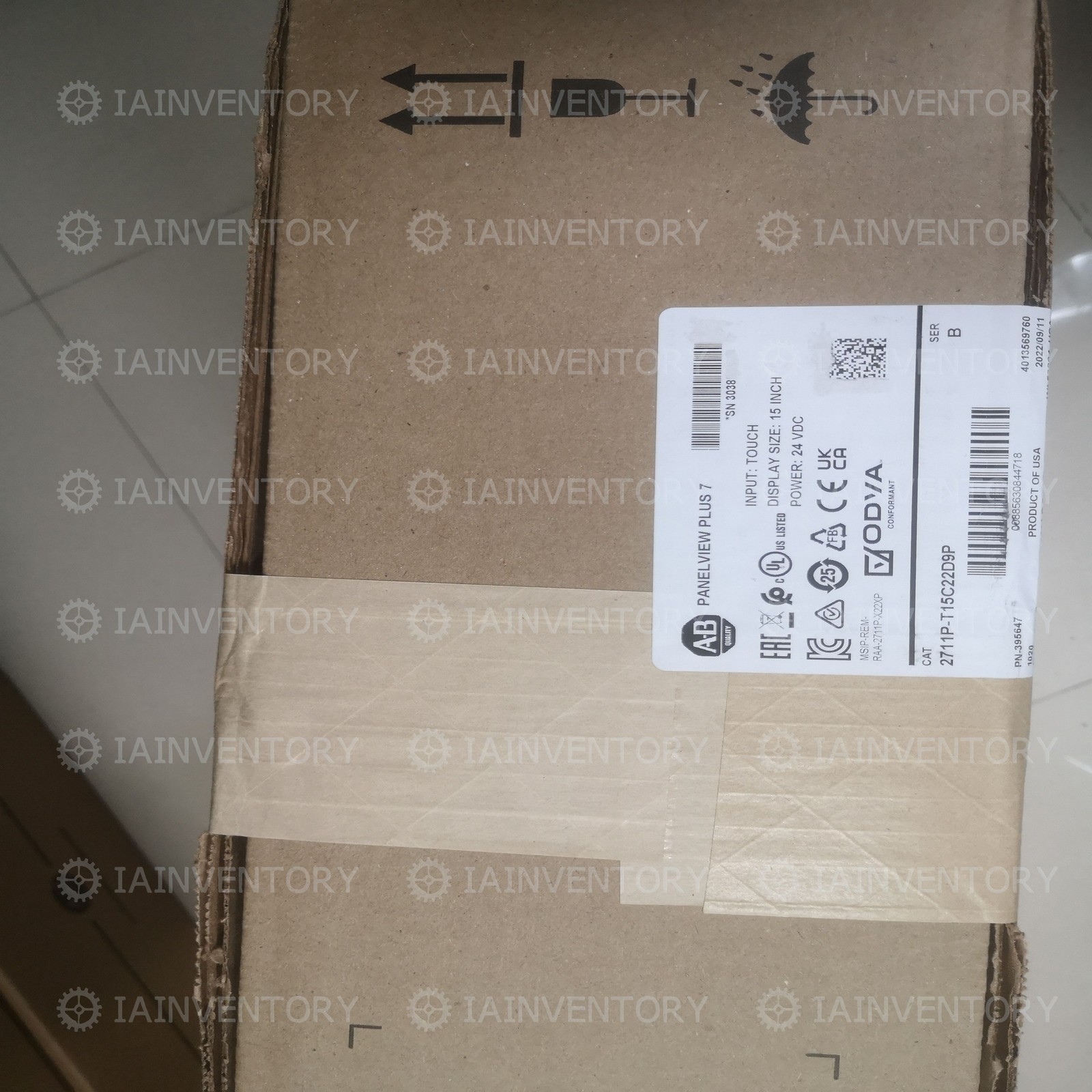 1 Unit NEW Allen-Bradley 2711P-T15C22D9P Local Shipping With Warranty