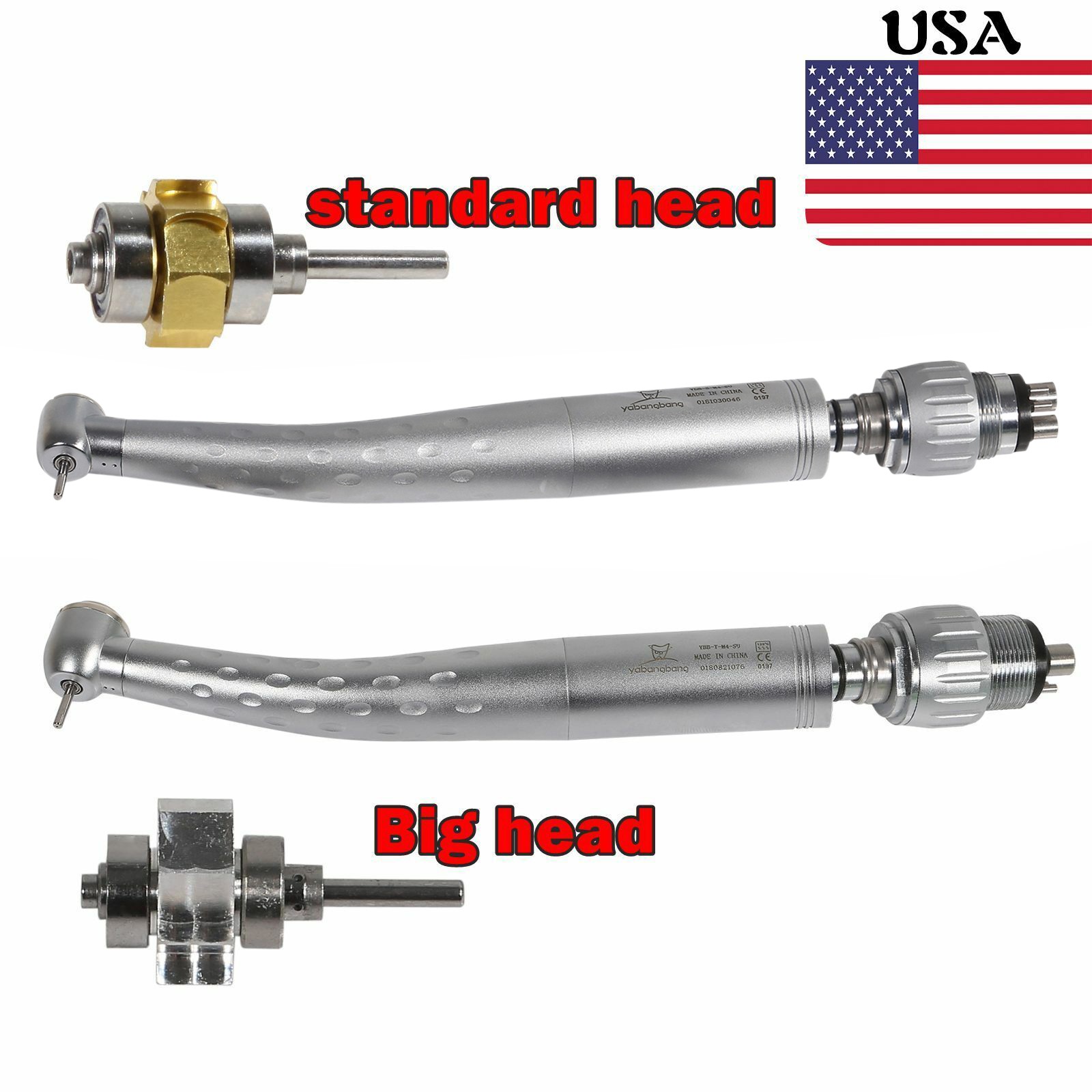 KaVo Style Dental High Speed Handpiece with 4 Hole Quick Coupler Coupling Swivel