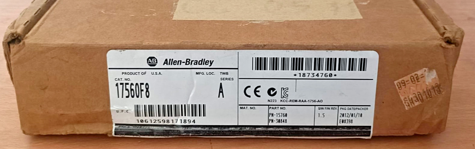 1756-OF8 Ser A ControlLogix 8 Point Analog Output Module – NEW BOX