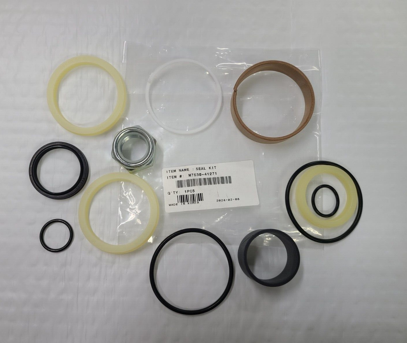 New Genuine Kioti M7530-41271 Seal Kit For KL401, KL551, Loader Lift Cylinder