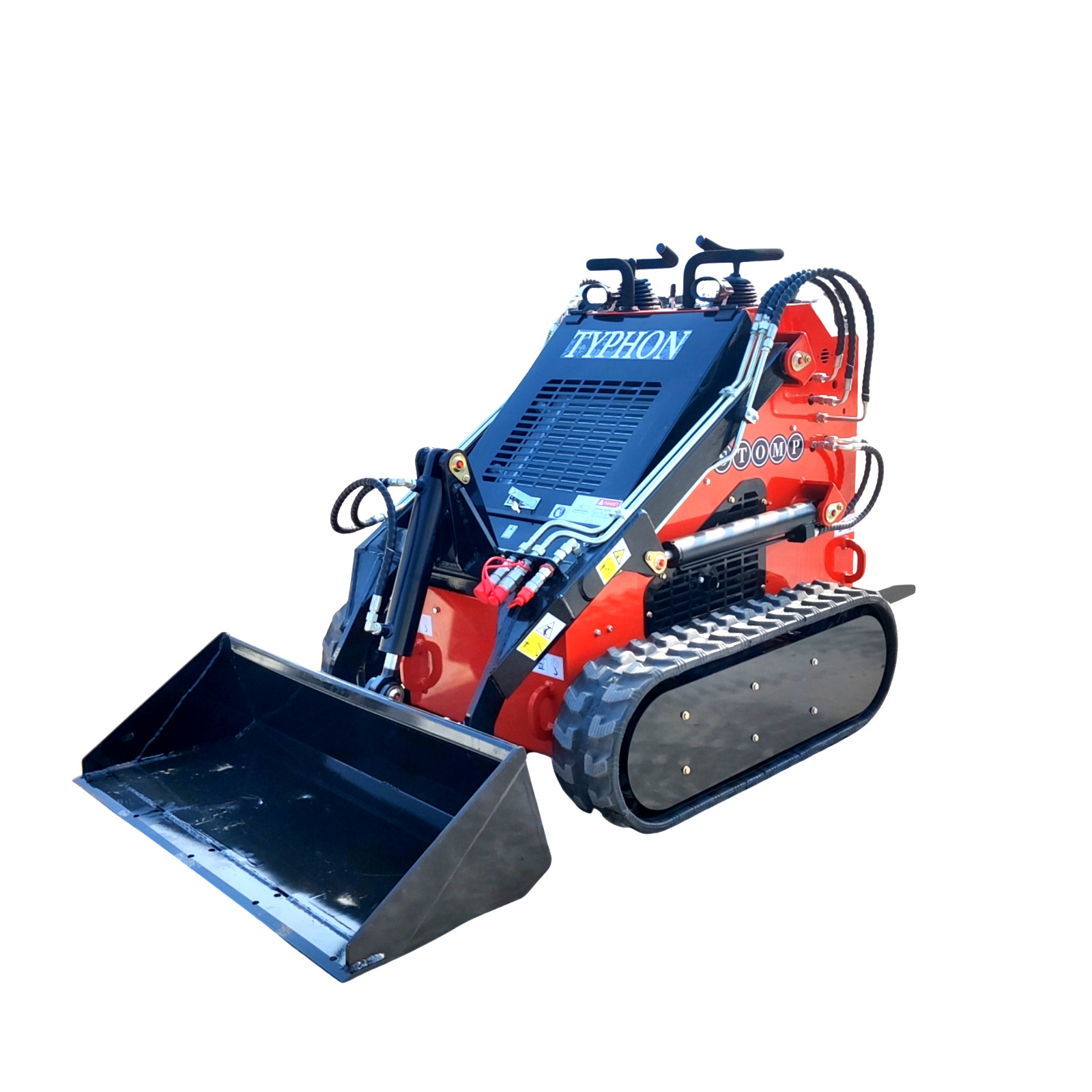 TYPHON STOMP Skid Steer Tracked EPA 23HP Briggs & Stratton Gas 3-Pumps FREE SHIP