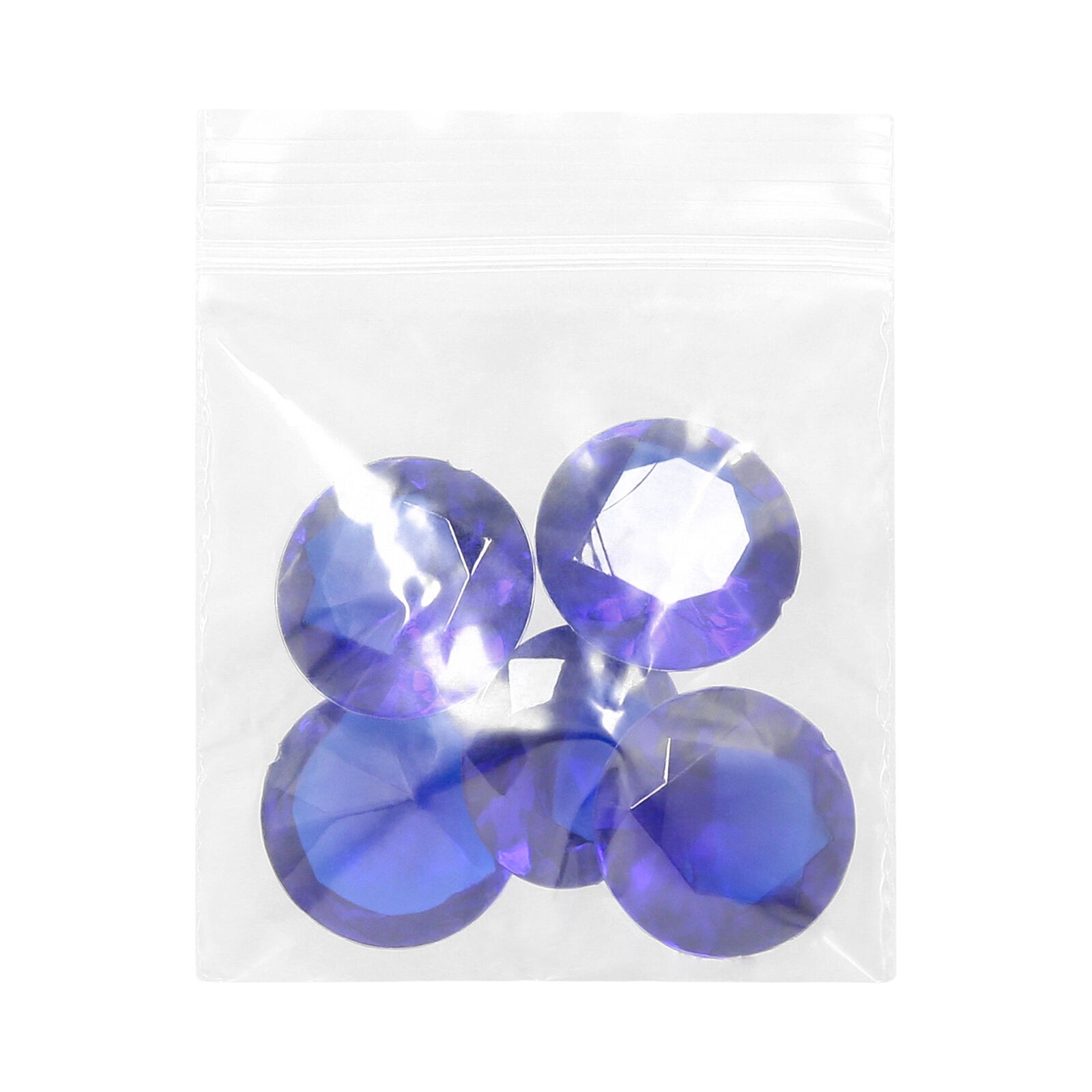 10000 Pcs Clear Reclosable Plastic Zip Lock Bags Resealable Zipper 2″ x 2″ 2 Mil