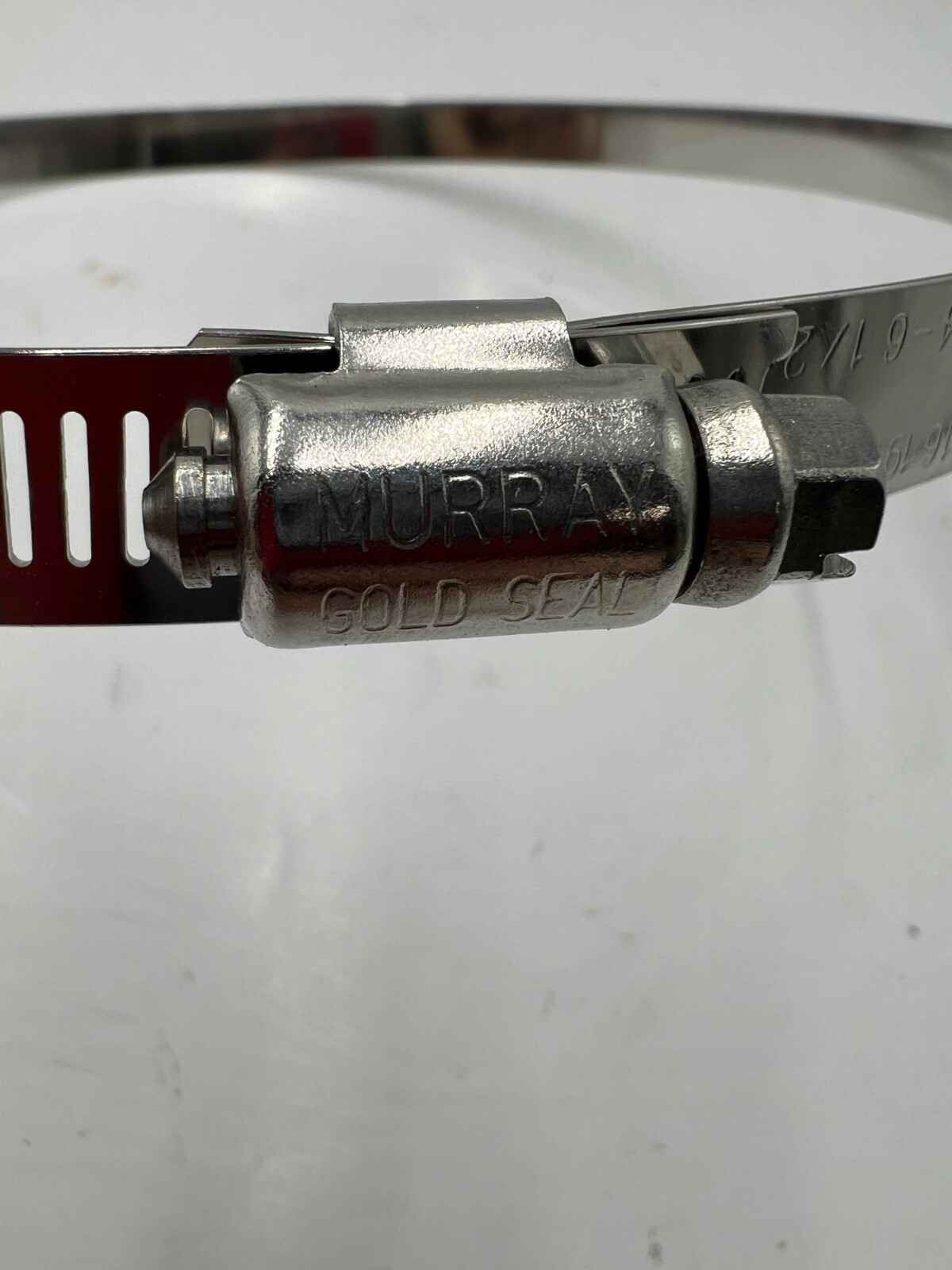 QTY 7 Murray 116 Stainless Steel Hose Clamps 7-3/4″ – 6-1/2″, 197mm – 165mm