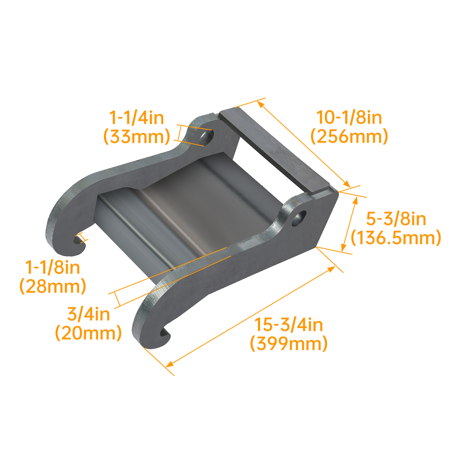 For Bobcat X-change E Series Steel Quick Attach Excavator Coupler Bracket