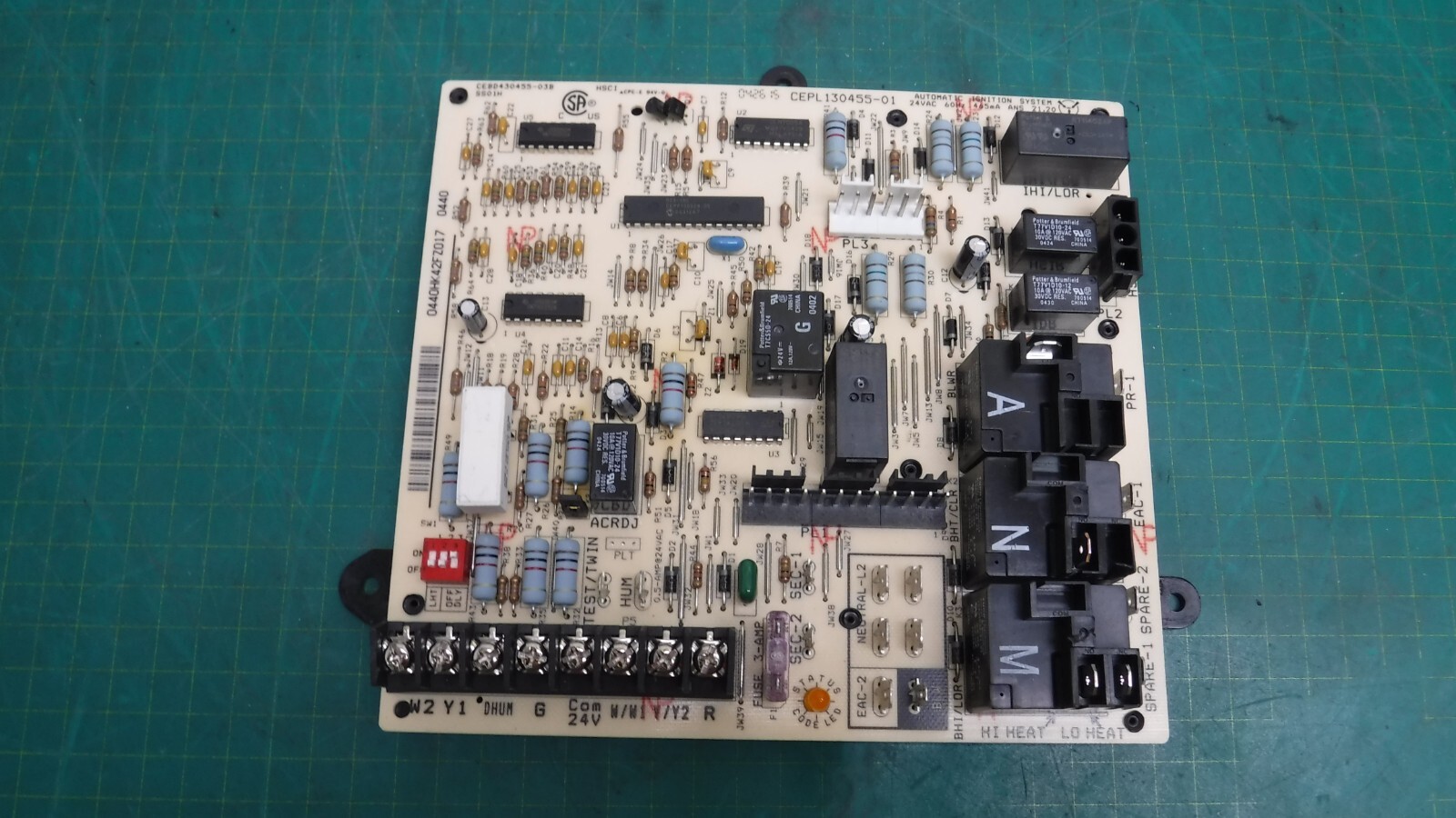 Furnace Control Circuit Board HK42FZ017 | CEPL130455-01 | CEBD430455-03B