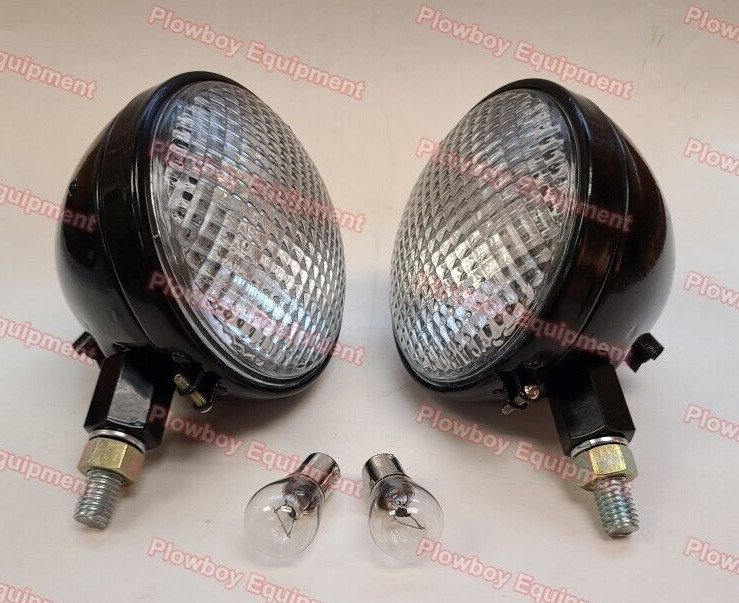 HEAD LIGHT Pair 6v/12v for JOHN DEERE A B D G H LA M MT 40 420 80 820 830 50 60