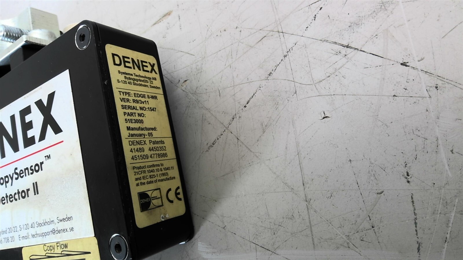 Dennex EDGE II-WR 51E3000 Laser Copy Sensor Edge Detector