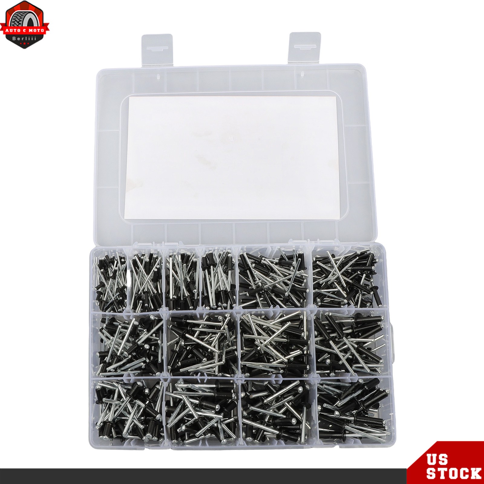 For indoor and outdoor use 500 × rivet kits 3/32″ 1/8″ 5/32″ 3/16″(14 Size)