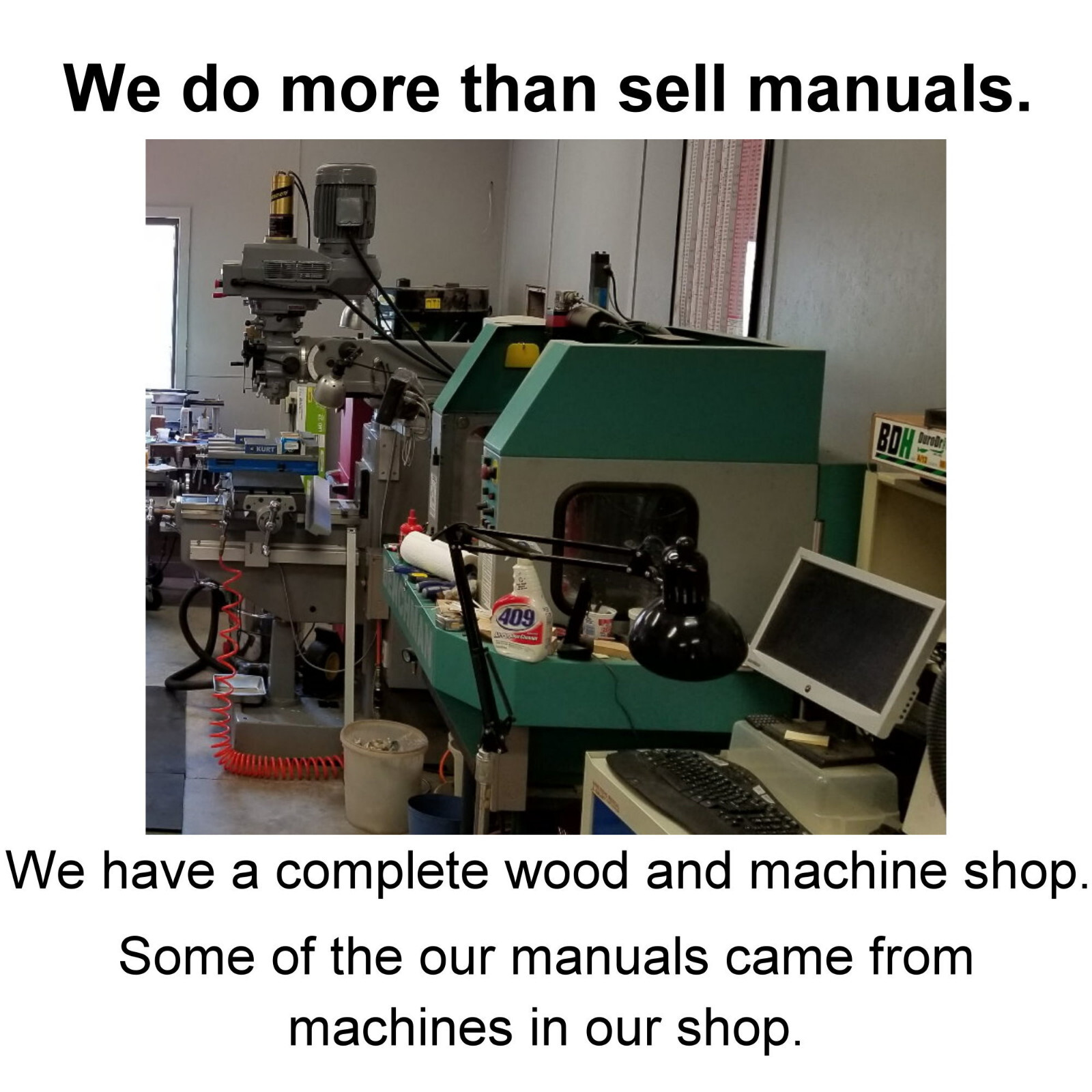 1.5HP Vertical Milling Machine Manual-Jet, Enco, Grizzly, MSC, Asian 0001