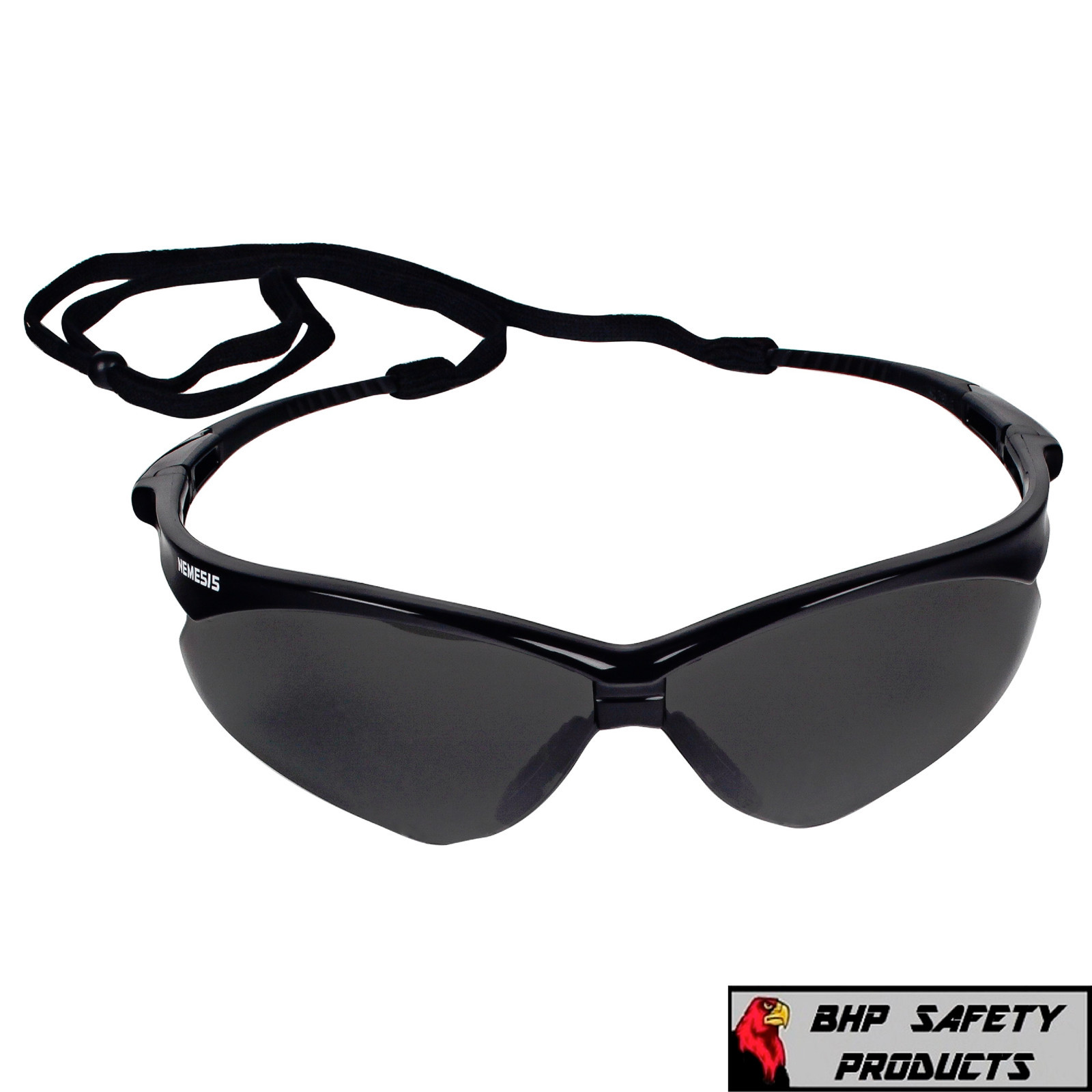 (3 PAIR) KLEENGUARD NEMESIS SAFETY GLASSES 22475 SMOKE ANTI-FOG LENS SUNGLASSES
