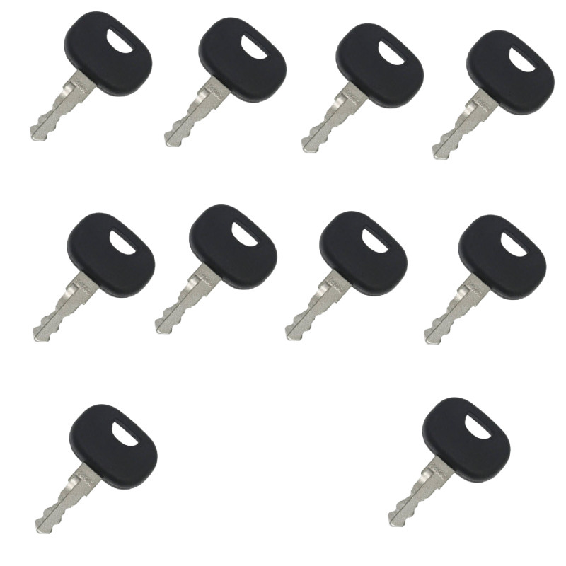 10 Key 14603 Ignition Key For Bomag Hamm Roller 603 Fendt Stapler linde Forklift