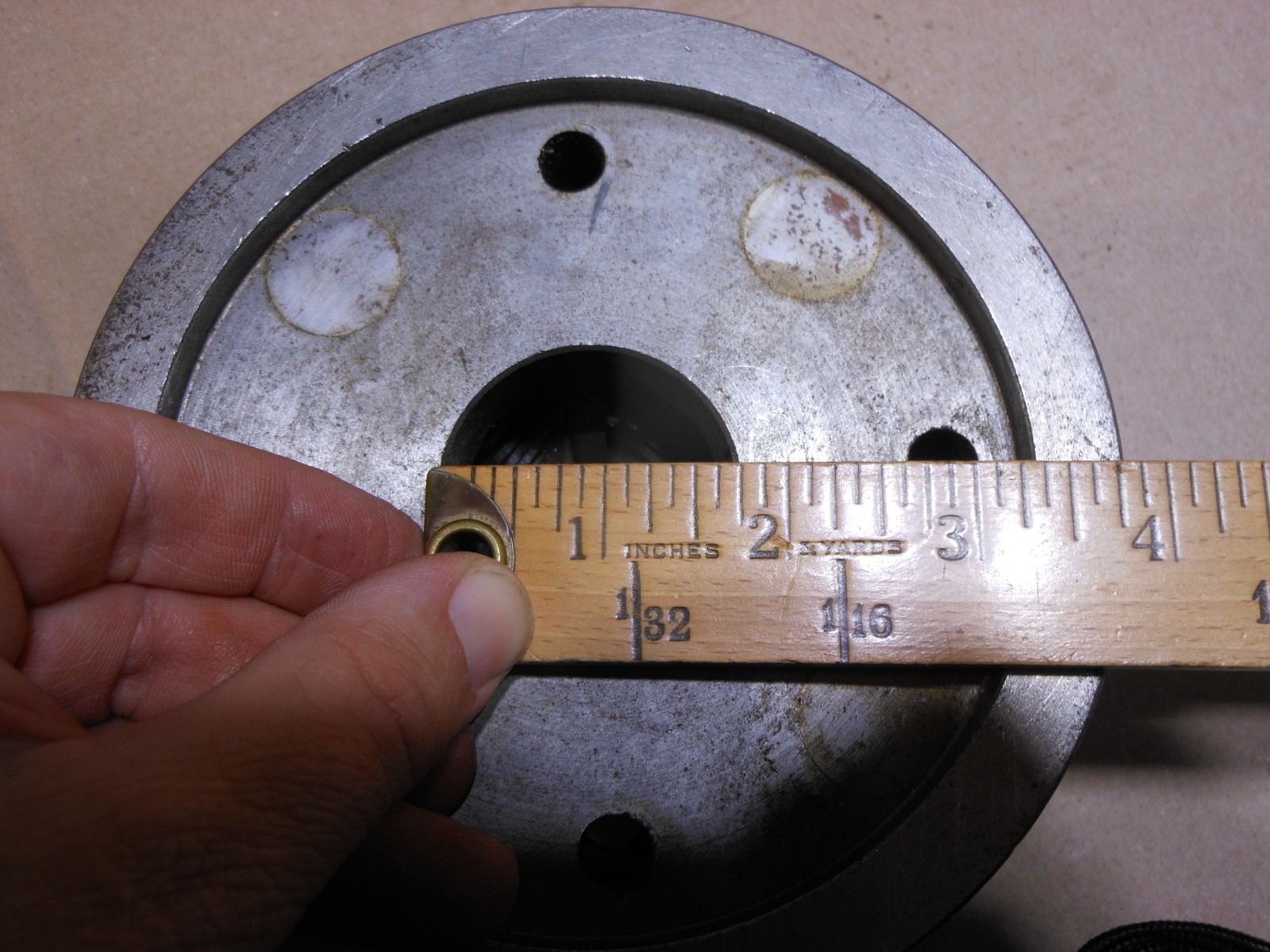 6″ Enco Lathe Chuck 4 Jaw Plain Back 271-6005 2773