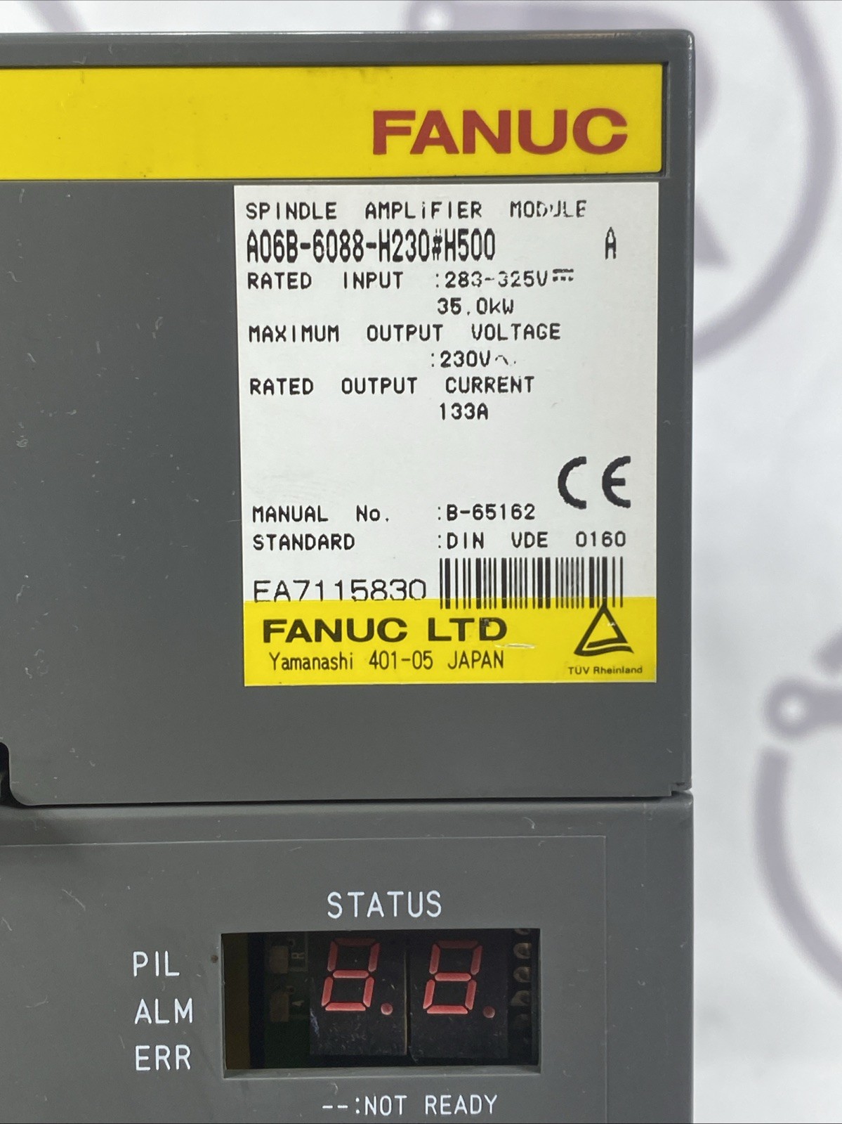 FANUC A06B-6088-H230#H500 SPINDLE AMPLIFIER A06B6088H230 OVERNIGHT SHIPPING
