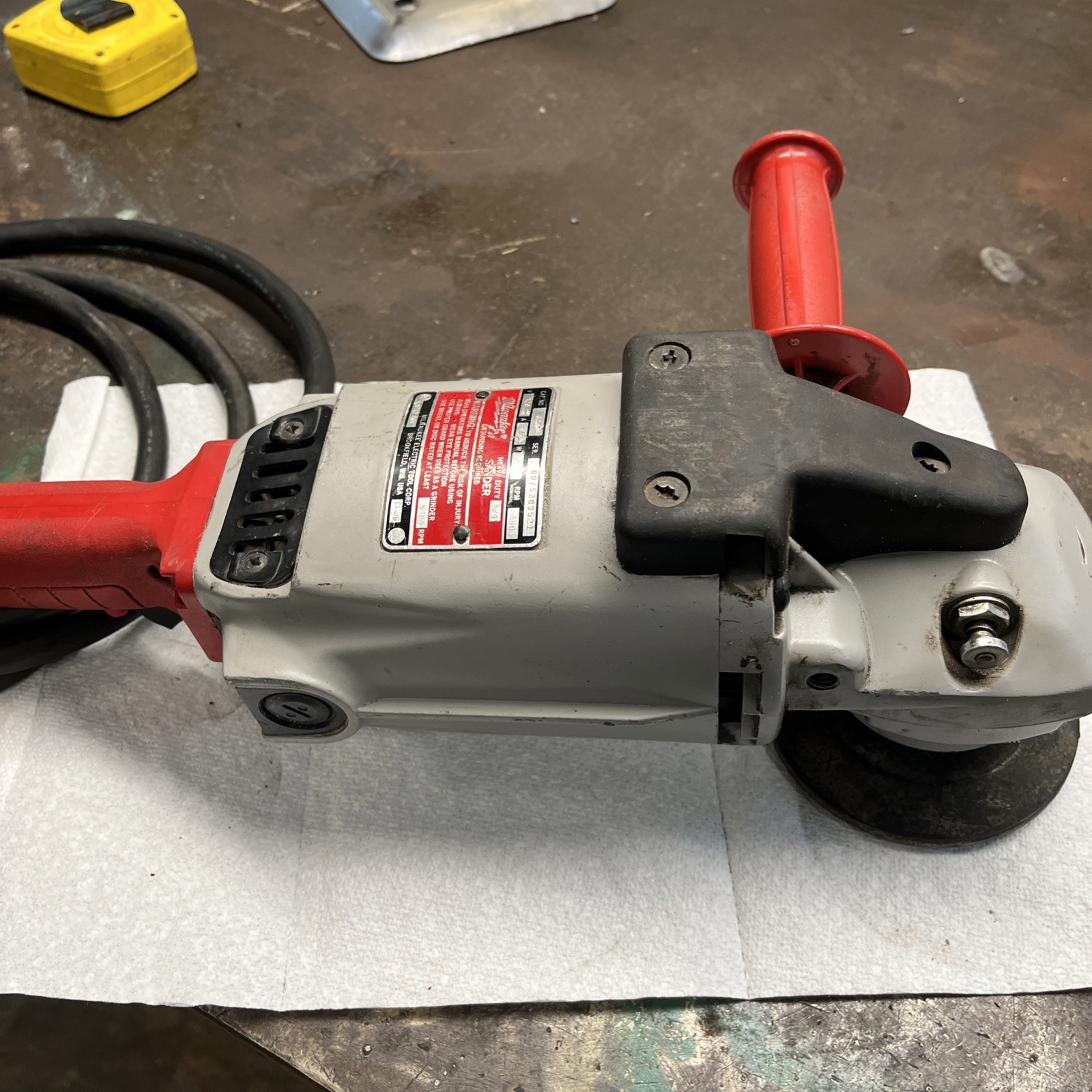 Milwaukee Heavy Duty Sander Grinder 6065 7″-9″ Made In USA
