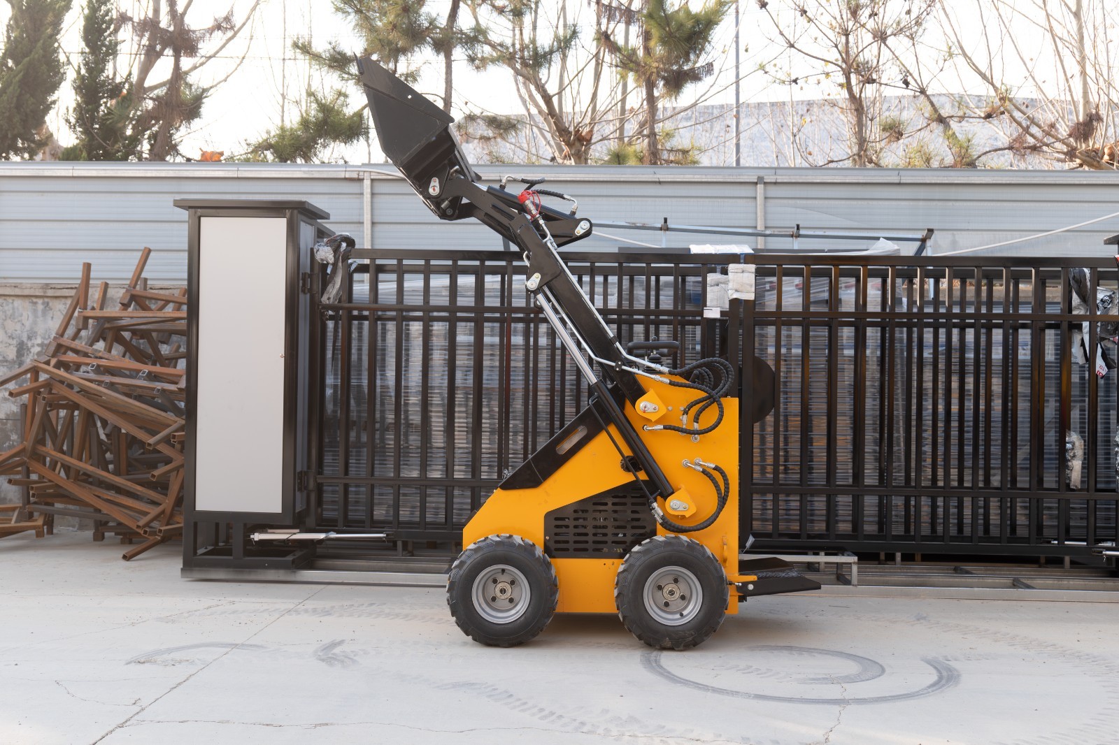 Mini Crawler Track Skid Steer Loader with EPA in Stock