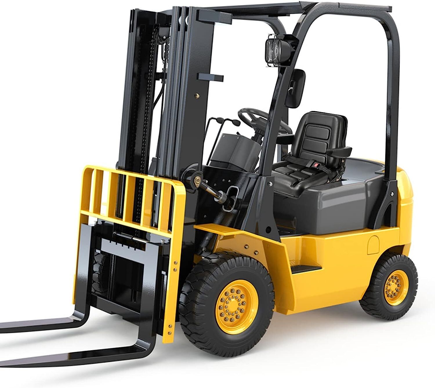 Forklift Tractor Seat Replacement Universal Backrest Slide Suspension Adjustable