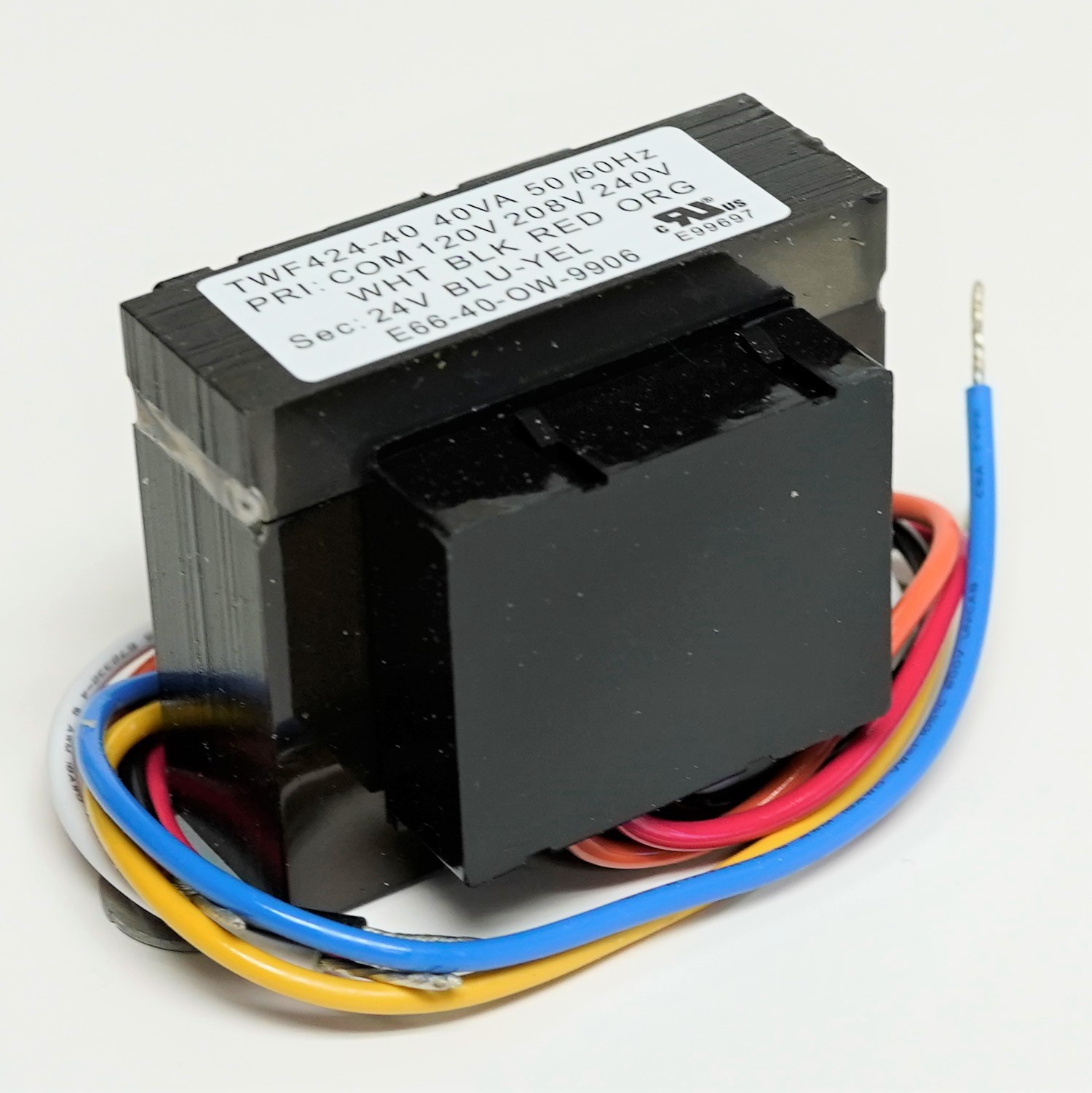 40VA Transformer Primary 120, 208, 240V Volt 24V Secondary HVAC Furnace