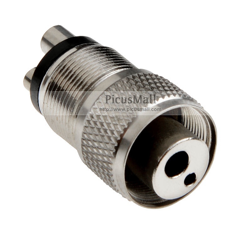 2pcs High Speed Handpiece Adapter Holes Changer Borden 2-Hole to 4-Hole