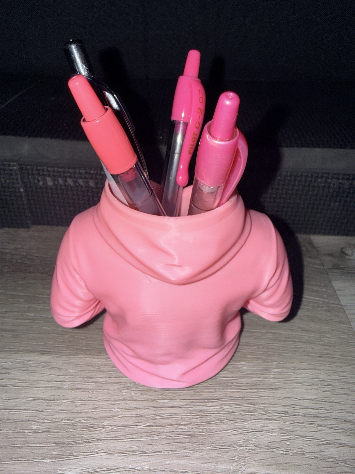 LA Logo Hoodie Pencil Holder Desk Organizer Plastic Pen Cup, MPN Does Not Apply