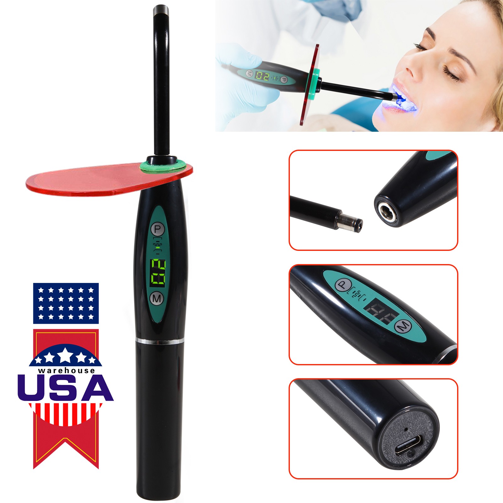 Woodpecker Style Dental Painless Oral Local Anesthesia Device anestesia Pen DE