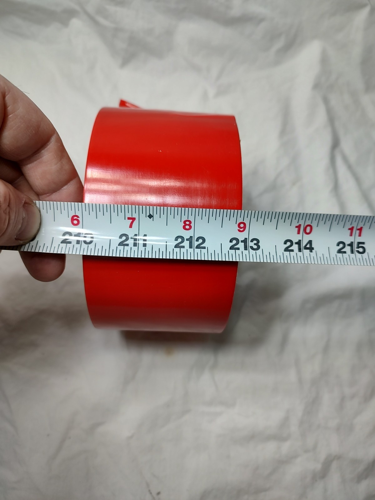 Shurtape PE 444 UV-Resistant Polyethylene Tape Red 16 – 72mm x 55m or 2.83″x180′