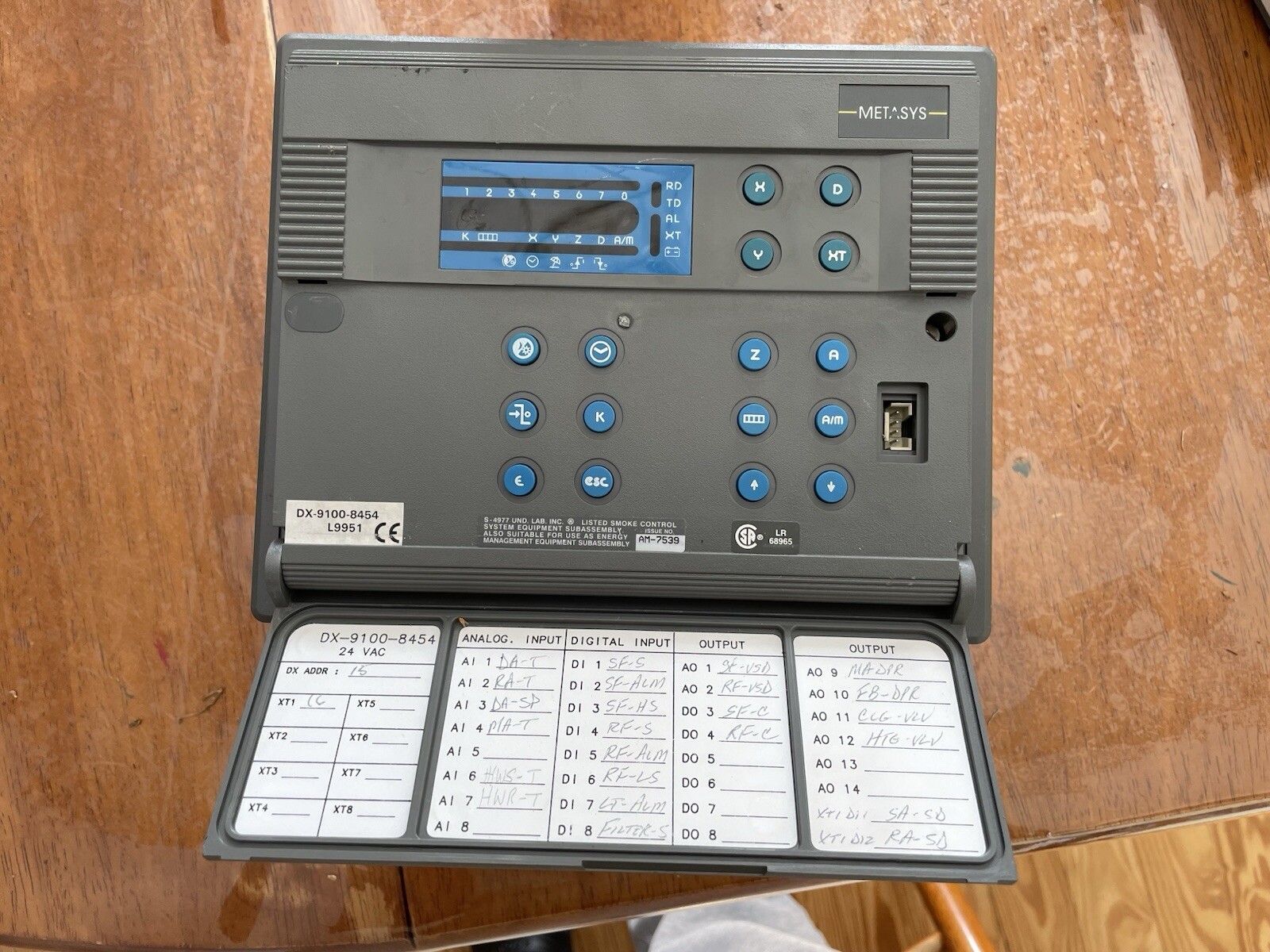 Johnson Controls Dx-9100-8454 Metasys Controller