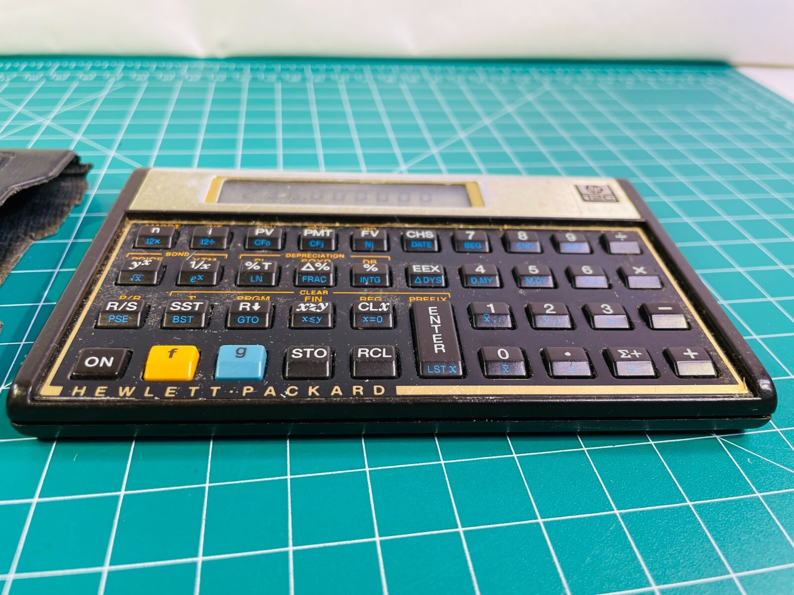 Vintage HP 12C Financial Calculator Original Cover Made in Malaysia Tested
