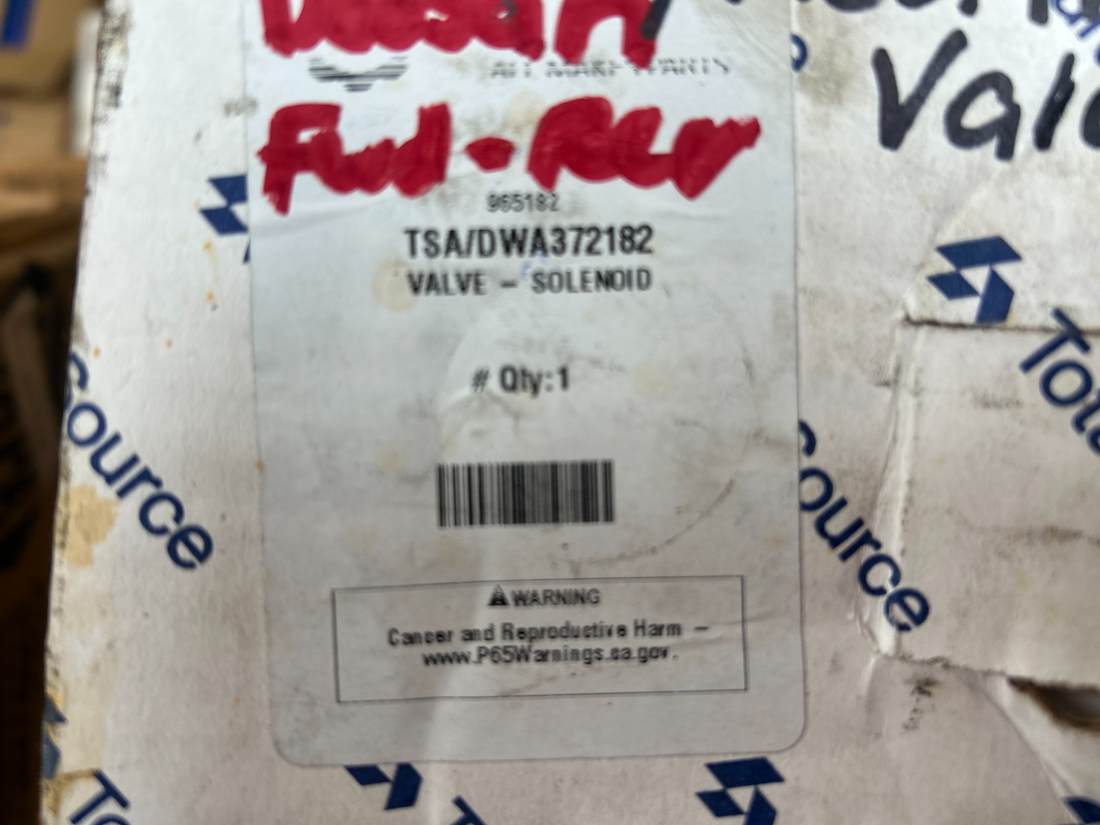 New Doosan Forward/Reverse Tran Valve DWS372182