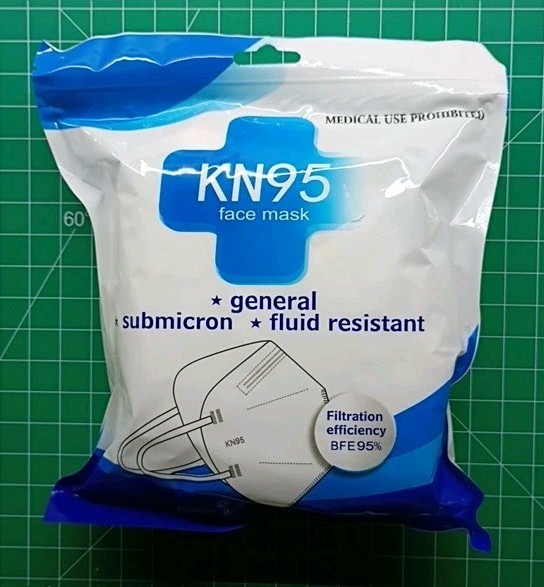 KN95 Face Mask Cover Disposable Daily General Proctection 10 pcs 1 Pack BFE95%