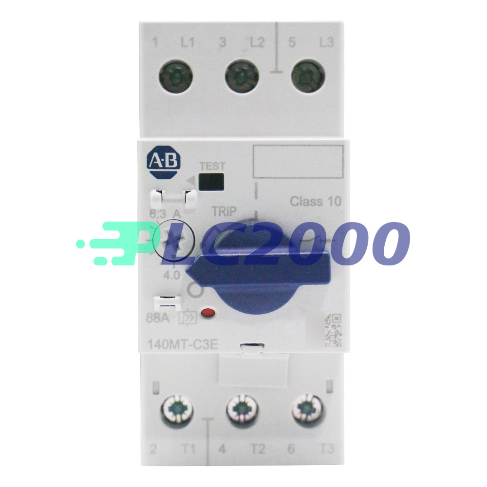 Allen Bradley 140MT-C3E-B63 C Frame, 4 – 6.3A,Motor Protection Circuit Breaker